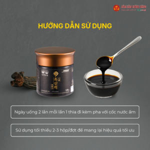 Cao hắc sâm (Ginssen black ginseng essence) 120g/hộp