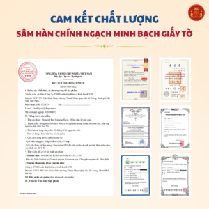Hồng sâm lát mật ong Hàn Quốc
