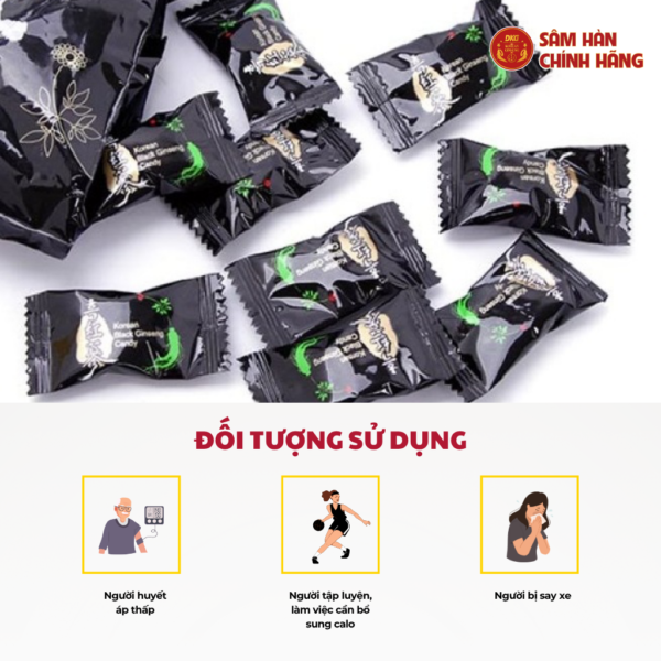 Kẹo hắc sâm HQ 250g – Daedong