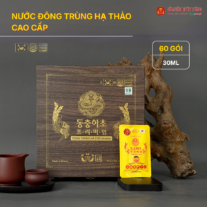 Nước đông trùng hạ thảo cao cấp (Dong Chung Ha Cho Premium) 30ml*60gói/hộp