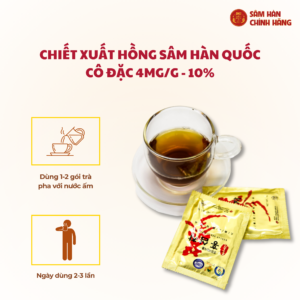 Trà hồng sâm 100 gói DKG