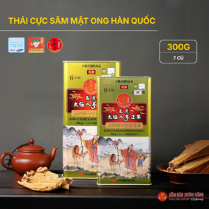 Thái cực sâm mật ong Hàn Quốc (Korean Taekuk Honeyed Ginseng) 300g/hộp