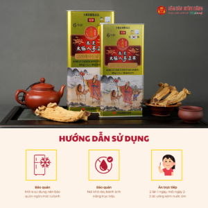 Thái cực sâm mật ong Hàn Quốc (Korean Taekuk Honeyed Ginseng) 600g/hộp
