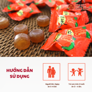 Kẹo hồng sâm 250g - DKG