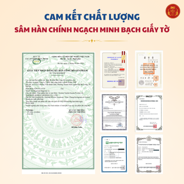 Bột thái cực sâm DKG