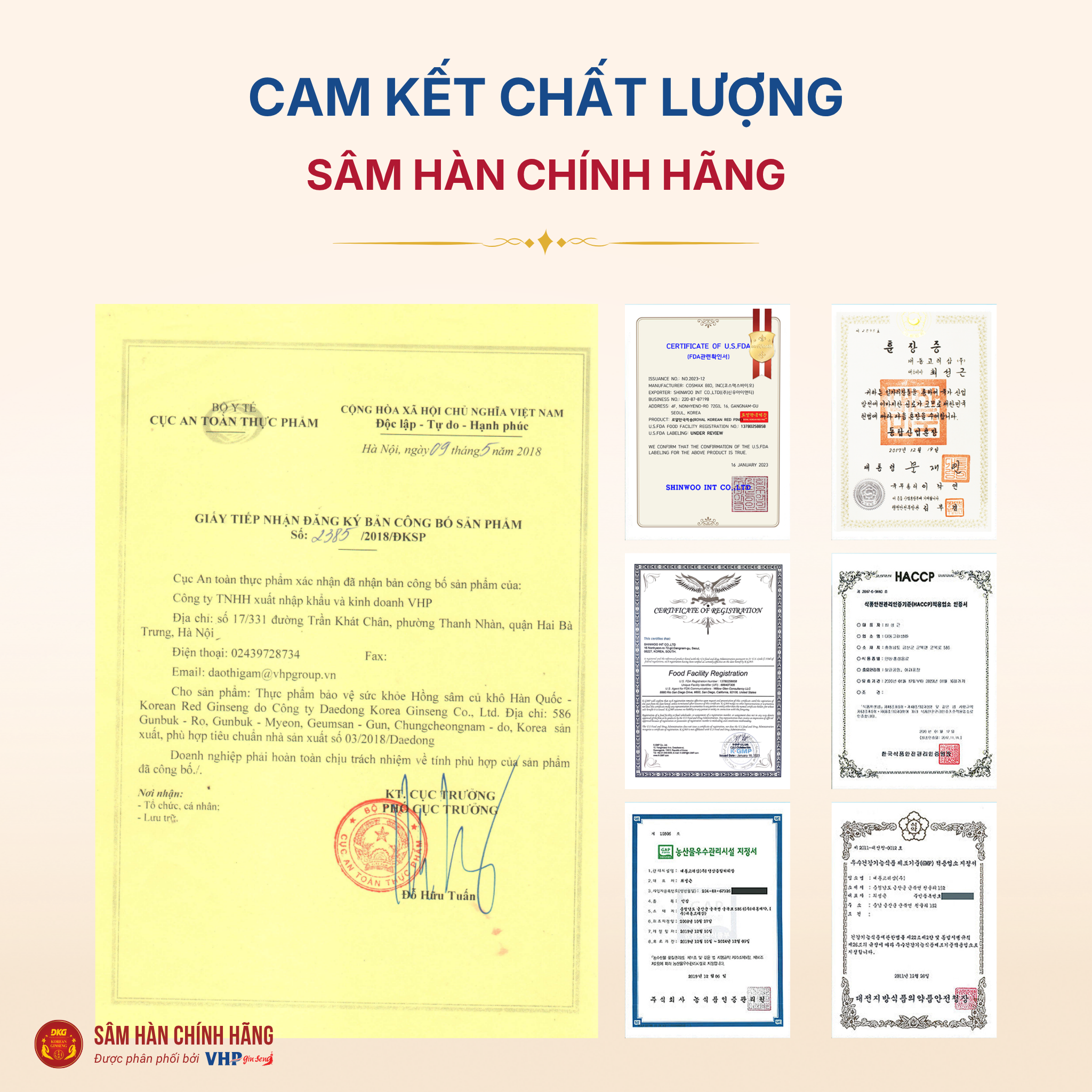 Hồng sâm củ khô 300g loại 11-20 củ 3 Hồng sâm củ khô Hàn Quốc 6 năm tuổi (Korean Red Ginseng 6Y 11-20 Root) 300g/hộp