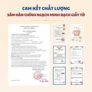 Hồng sâm HQ thái lát (200g dạng lọ) – Daedong