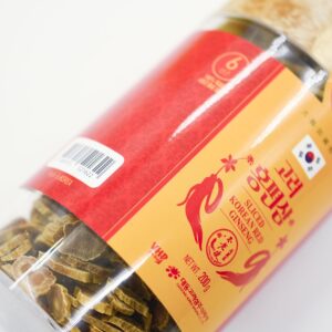 Hồng sâm thái lát sẵn lọ 200g