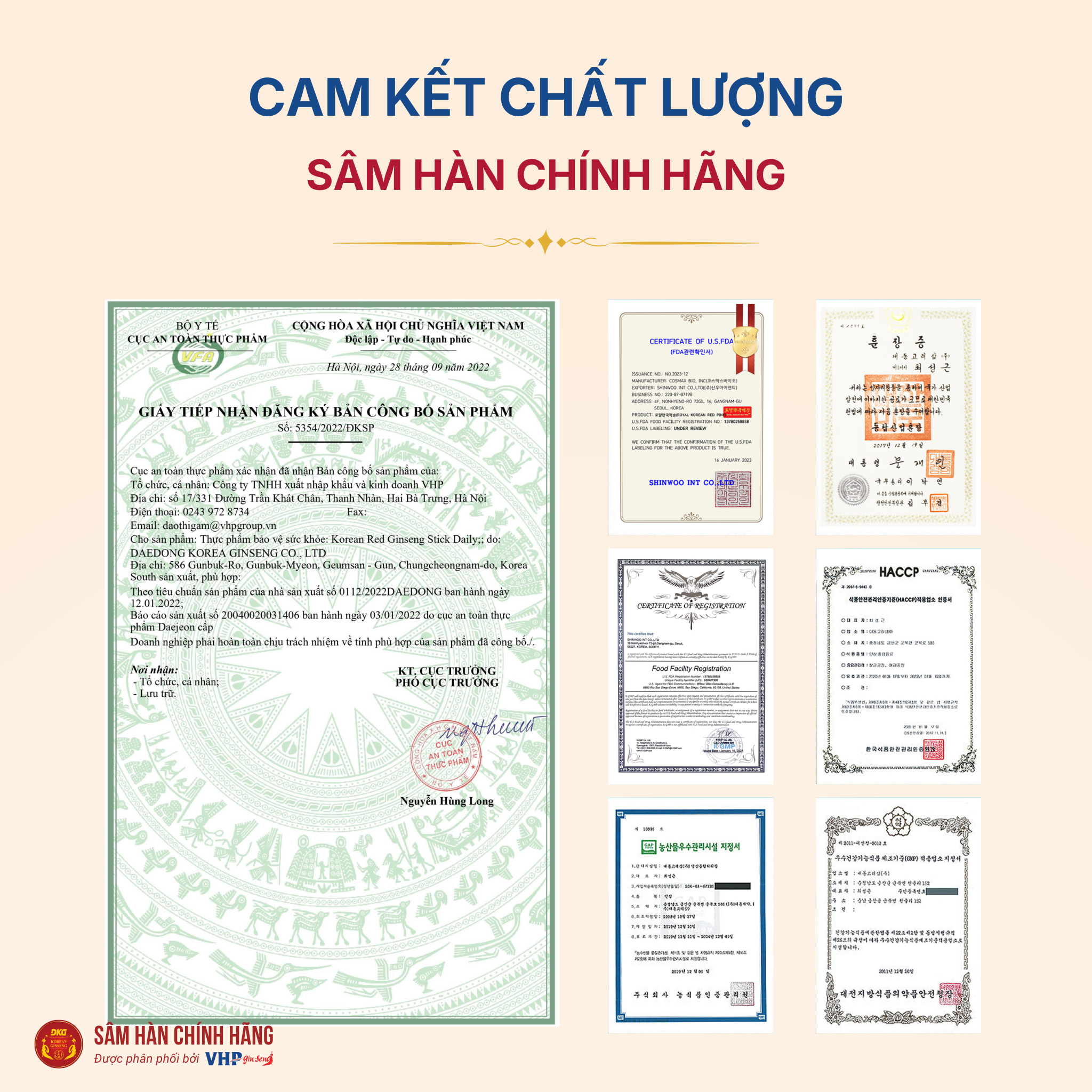 Hồng Sâm Stick Daily 3 Hồng Sâm Hàn Quốc hàng ngày (Korean Red Ginseng Stick Daily) 10g*60gói/hộp