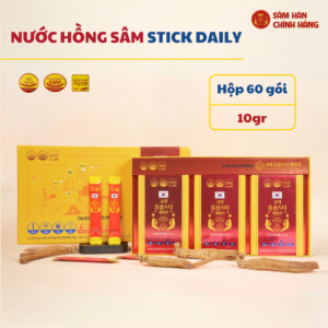 Hồng sâm HQ hàng ngày (10g*60 stick) Daily - Daedong
