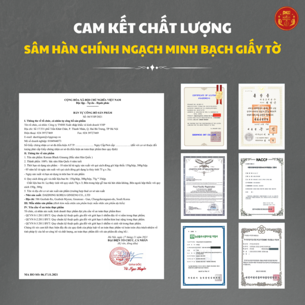 Hắc sâm Hàn quốc dạng lát (75g) – Daedong