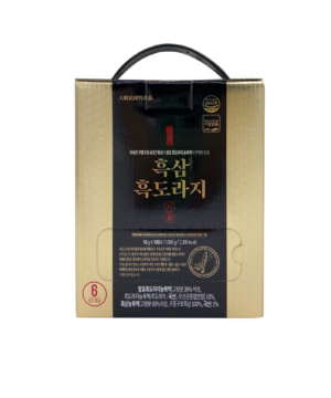 Hắc sâm hắc hoa chuông Stick Premium (10g x 100 stick) - Premium Korean black ginseng & black balloon flower extract