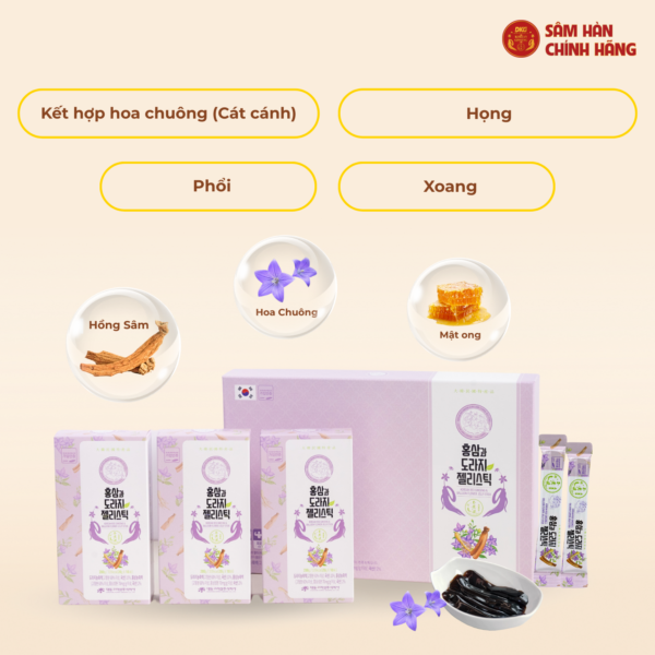 Hồng sâm Hoa chuông DKG