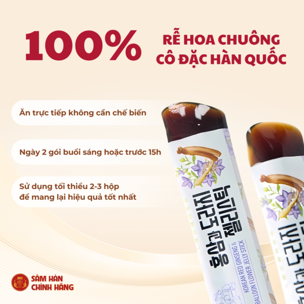 Hồng sâm Hoa chuông DKG
