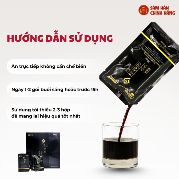 Nước hắc sâm 100% - DKG