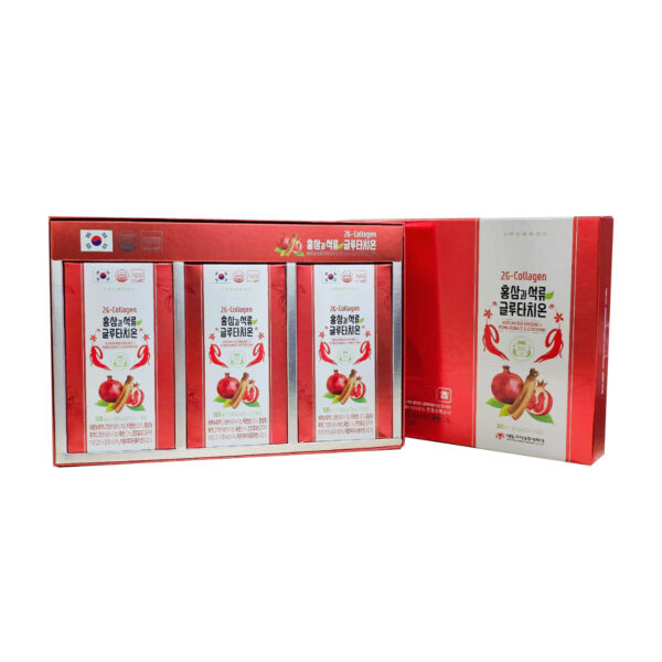 2G - Collagen Hồng sâm lựu Glutathione (10ml x 30stick) - Daedong