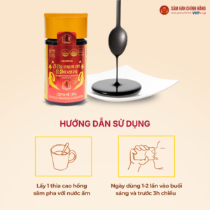 Cao hồng sâm Hàn Quốc (Korean red ginseng extract) 6Y 240g/hộp