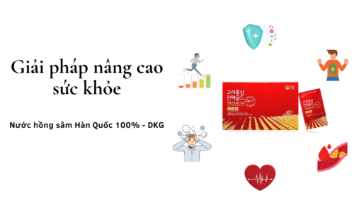 Nước hồng sâm Hàn Quốc 100% - Giải pháp nâng cao sức khỏe