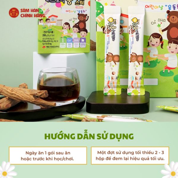 Hồng sâm baby (trẻ em) 2-5 tuổi